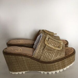 Sam Edelman Woven Platform Sandals
